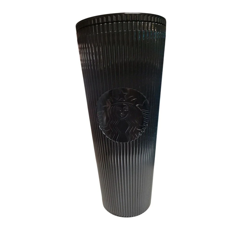Lot of 5 Starbucks 24 Oz Tumblers No Straws 2024 2023 2022 Mermaid Holiday